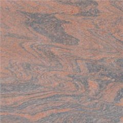 Multicolor red granite